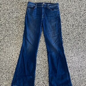 7 For All Mankind Dojo Flares Size 31